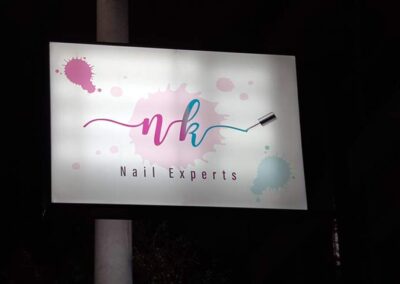 NK nailexperts sign