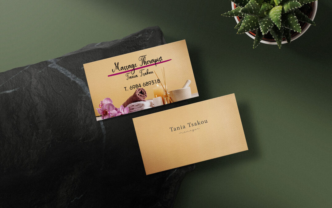 Bussiness Cards Massage Therapist