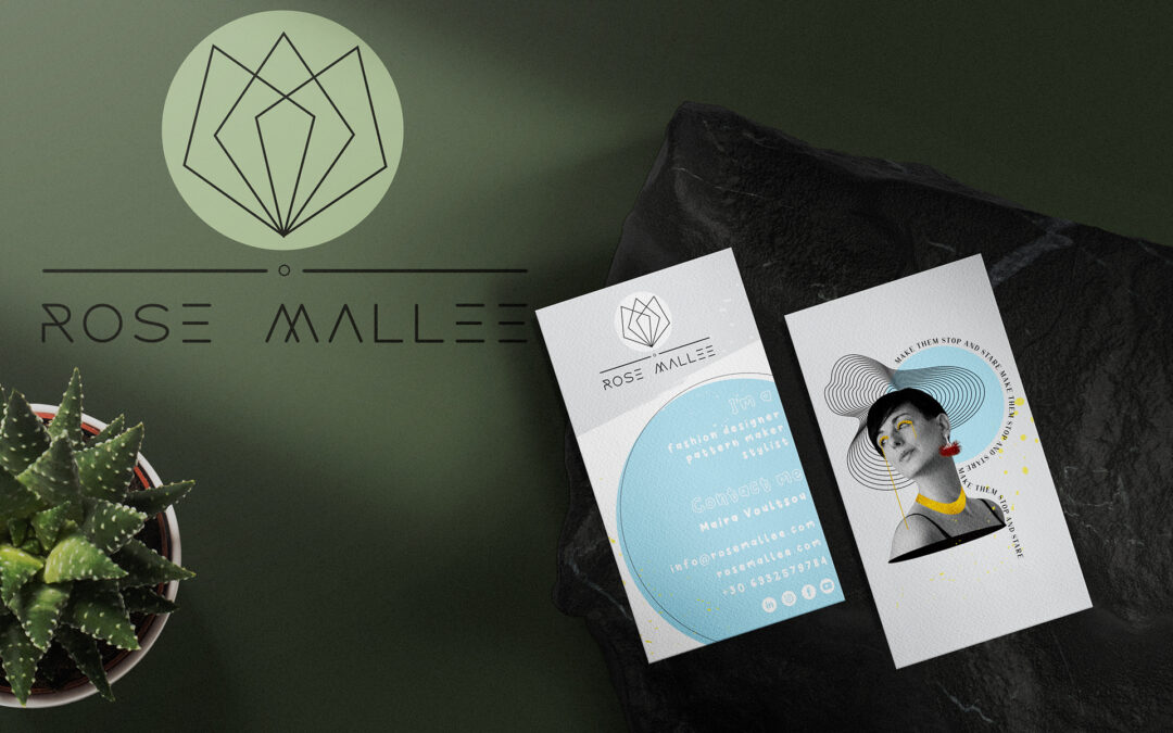 Rose Malee Fashion Designer Bussiness Cards